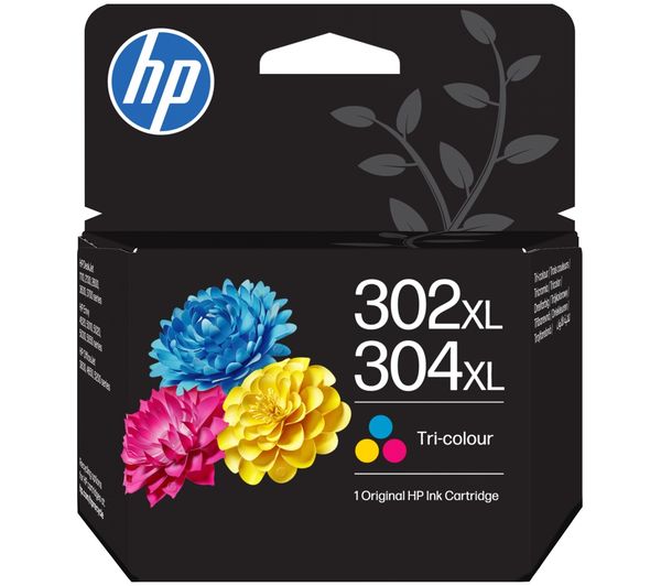 An image of HP 302XL/304XL Tri-colour Ink Cartridge