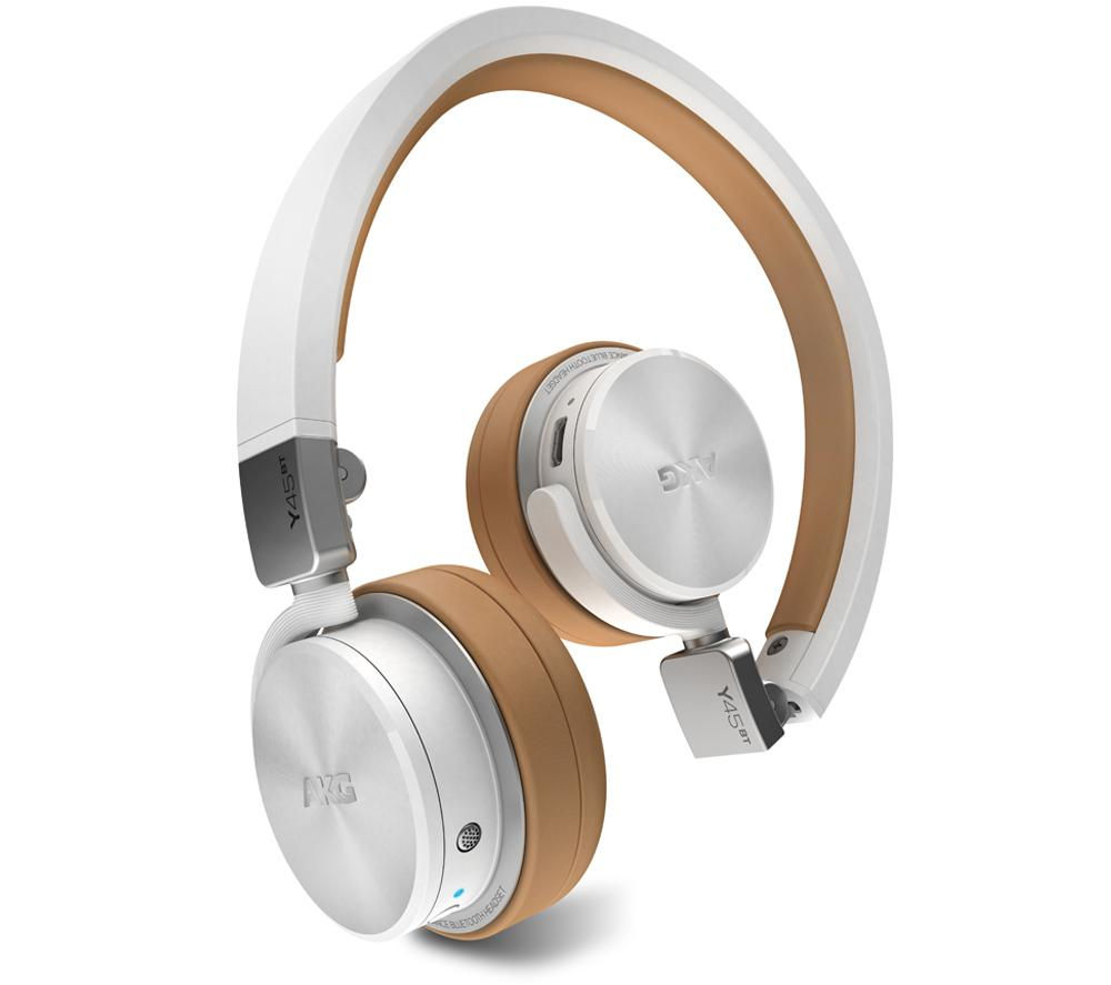 AKG Y45BT Wireless Bluetooth Headphones - White, White Review - Review ...