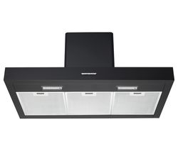 LOGIK Black Box L90CHDB17 Chimney Cooker Hood - Black