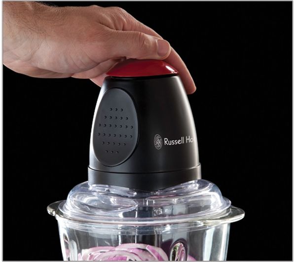 Buy RUSSELL HOBBS Desire Mini Chopper - Black & Red | Free Delivery ...