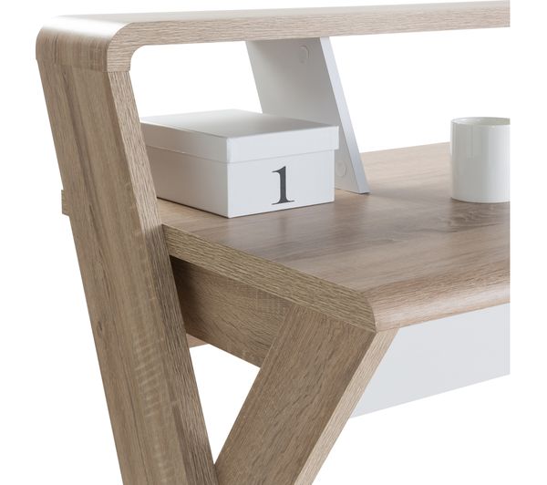Alphason Aspen Aw2110 Desk Light Oak White Free Delivery Alphason Aspen Aw2110 Desk Light