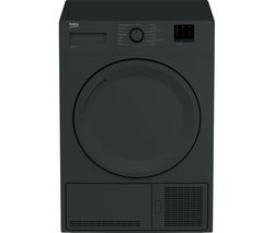 BEKO DTBC8001A 8 kg Condenser Tumble Dryer - Anthracite