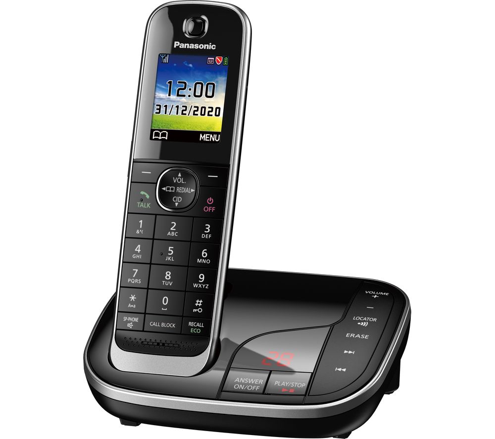 PANASONIC KX-TGJ420EB Cordless Phone - Single Handset