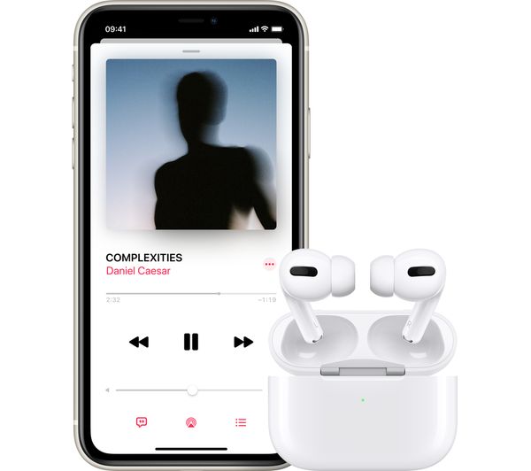 Apple AirPods Pro with Wireless Charging Case - White 1