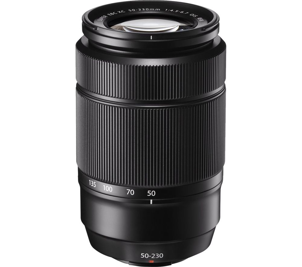 FUJIFILM Fujinon XC 50-230 mm f/4.5-6.7 OIS II Telephoto Zoom Lens - Black, Black