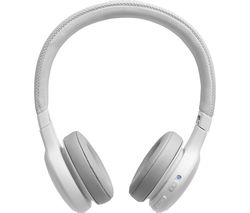 JBL Live 400BT LIVE400BTWHT Wireless Bluetooth Headphones - White