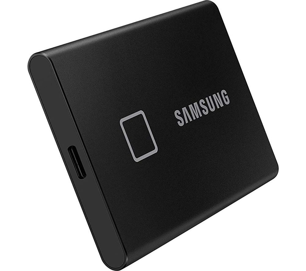 SAMSUNG T7 Touch External SSD - 500 GB, Black