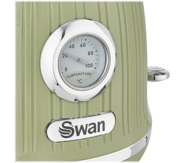 Buy SWAN Retro SK31040GN Jug Kettle Green Free Delivery Currys