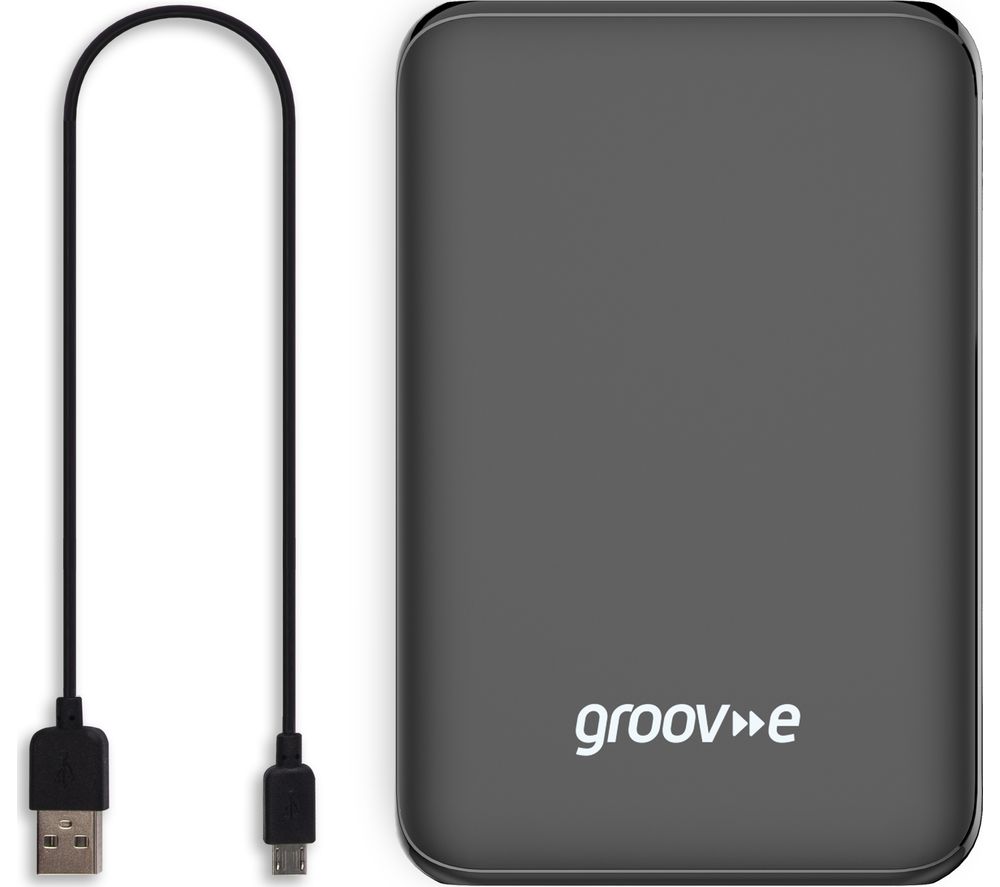 GROOV-E Power Stick Portable Power Bank - Black