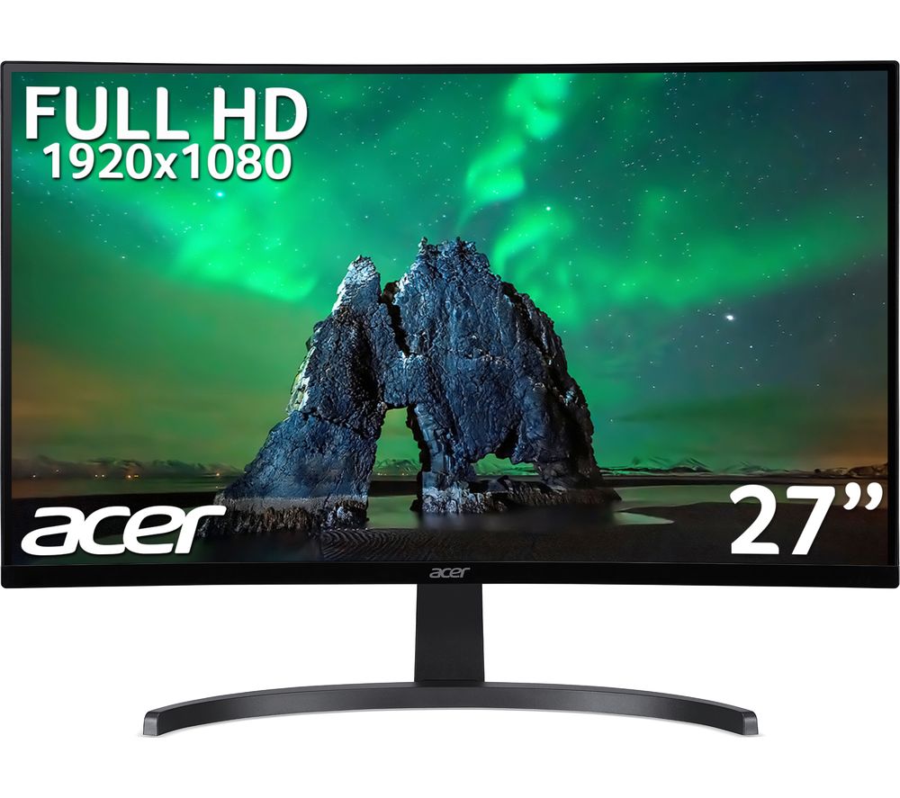 ACER ED273Bbmiix Full HD 27" Curved LED Monitor - Black