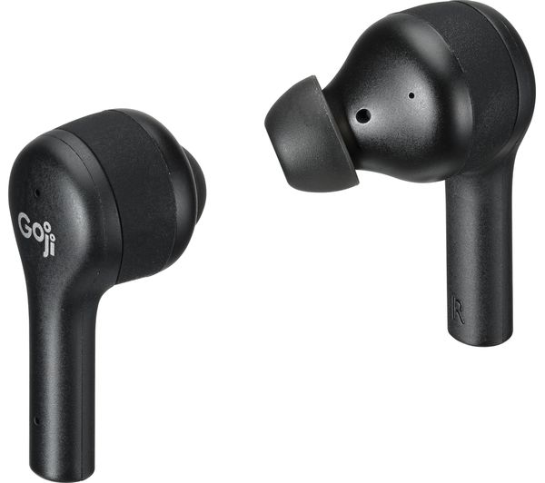  GOJI GTCNCTW22 Wireless Bluetooth NoiseCancelling Earbuds Black