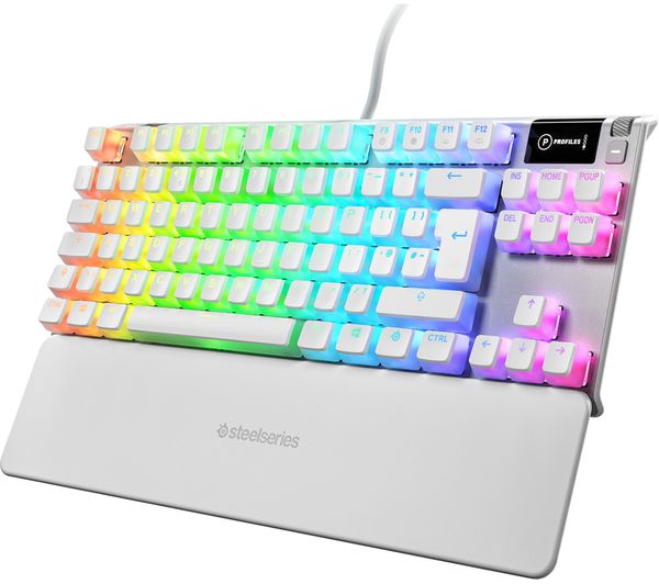 Buy Steelseries Apex 7 Tkl Ghost Mechanical Gaming Keyboard Free Delivery Currys