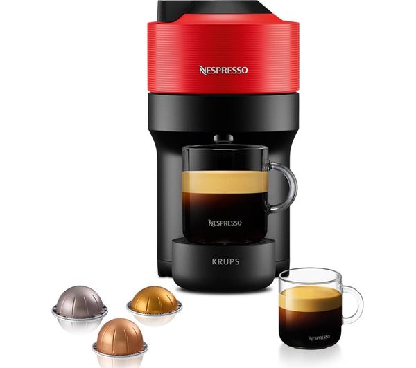 Nespresso By Krups Vertuo Pop Xn920540 Smart Coffee Machine Red