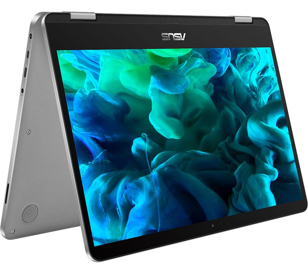 Vivobook Go 14 Flip 14" 2 in 1 Laptop - Intel® Celeron™, 128 GB eMMC, Silver