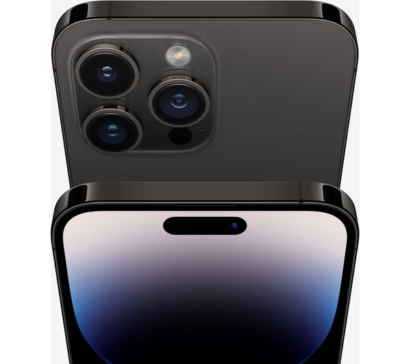 MQ0T3ZD/A - APPLE iPhone 14 Pro - 256 GB, Space Black - Currys