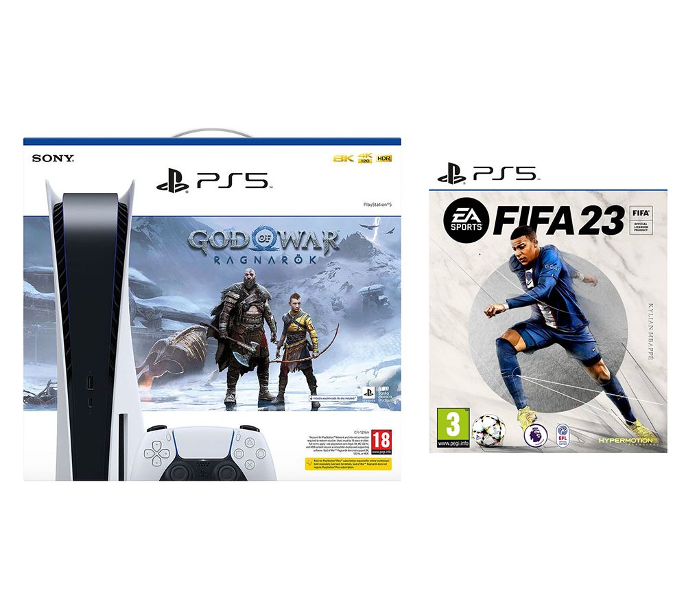 PlayStation 5 & God of War Ragnarök Bundle with FIFA 23