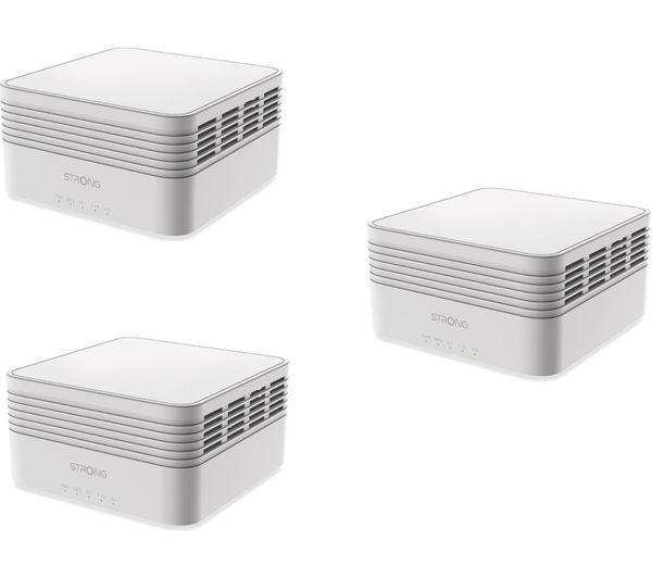Image of STRONG ATRIA Mesh Kit AX3000 UK Whole Home WiFi System - Triple Pack