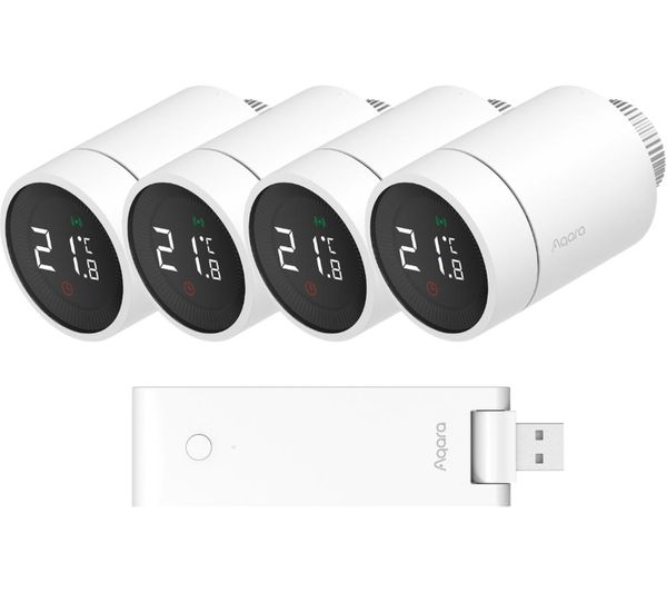 Aqara Wireless E1 Smart Thermostat Starter Kit Four Pack