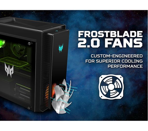 ACER Predator Orion 3000 PO3-650 Gaming PC - Intel® Core™ i7, RTX 4070 ...