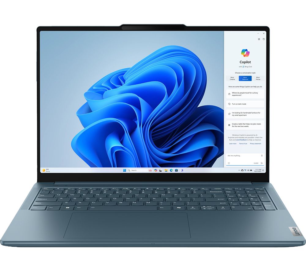 Yoga Pro 9 16" Laptop - Intel® Core™ Ultra 7, 1 TB SSD, Teal