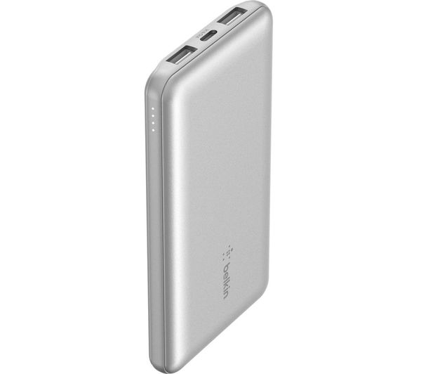 Belkin 10000 Mah Portable Power Bank Silver