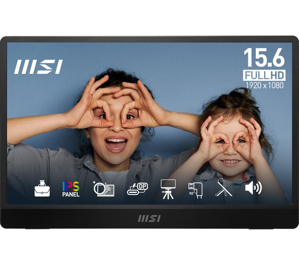 PRO MP161 E2U Full HD 15.6" IPS LCD Portable Monitor - Black