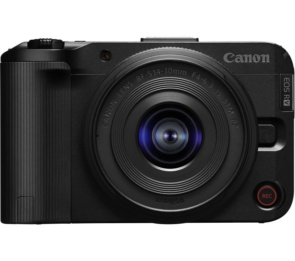 CANON EOS R50 V Mirrorless Camera with RF-S 14-30 mm f/4-6.3 IS STM PZ Lens