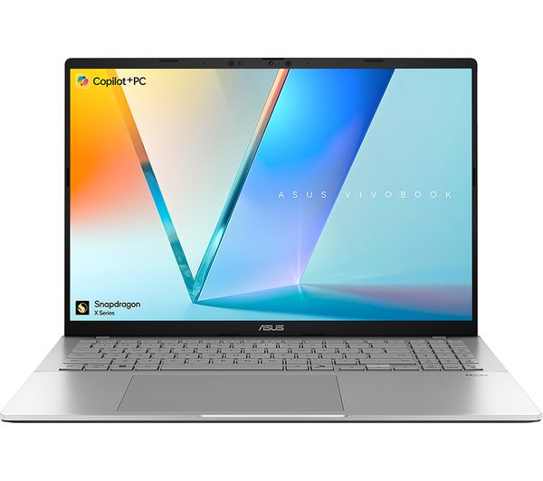 Asus Vivobook S16 S3607qa 16 Laptop Copilot Pc Snapdragon X 512 Gb Ssd Cool Silver