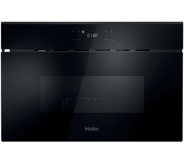 Haier Series 2 H38sidbf7xk Built In Compact Microwave With Grill Black