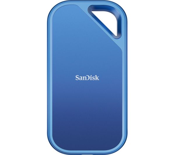 An image of SANDISK Creator PRO Portable External SSD - 1 TB, Blue