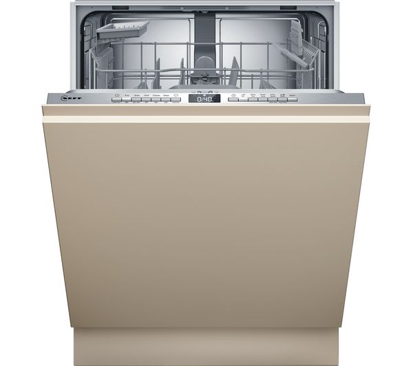 An image of NEFF N50 S175HTX14G Full-size Fully Integrated WiFi-enabled Dishwasher