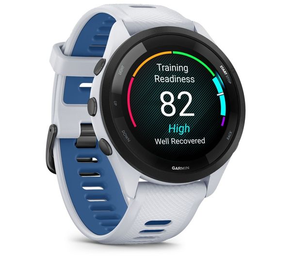 An image of GARMIN Forerunner 265 Sports Watch - Tidal Blue, 46 mm