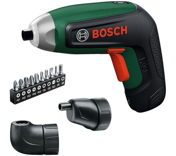 An image of BOSCH IXO 8 Cordless Screwdriver Set - Green & Black