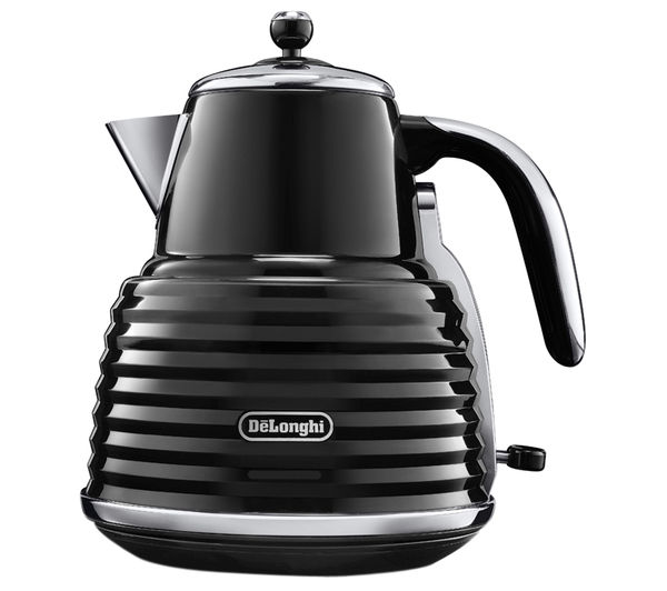 DELONGHI Scultura KBZ3001BK Jug Kettle - Black, Black