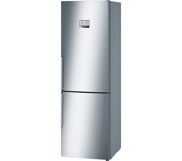 currys bosch fridge freezer silver