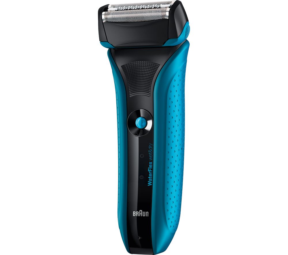 Buy BRAUN Waterflex Wet & Dry Foil Shaver Blue Free Delivery Currys