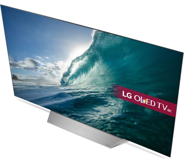 Buy LG OLED55C7V 55 Smart 4K Ultra HD HDR OLED TV Free 