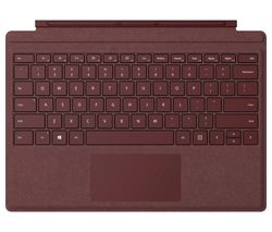 10165048: Surface Pro Typecover - Alcantara Burgundy 10165048: Surface Pro Typecover - Alcantara Burgundy