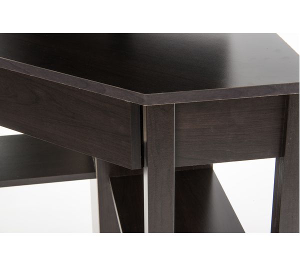 Buy TEKNIK Corner 5412314 Desk Cinnamon Cherry Free Delivery Currys