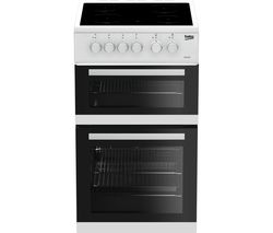 BEKO KDC5422AW 50 cm Electric Ceramic Cooker - White