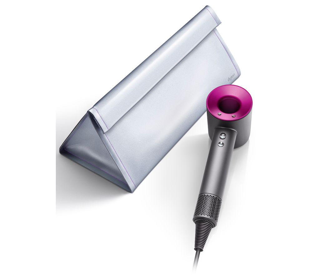 Buy DYSON Supersonic Hair Dryer Gift Set Iron & Fuchsia Free