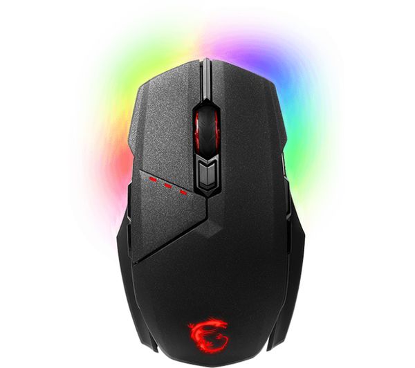 MSI CLUTCH GM70 RGB Wireless Optical Gaming Mouse