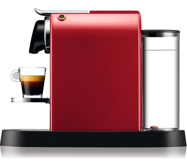 NESPRESSO by Krups CitiZ XN741540 Coffee Machine Red Currys