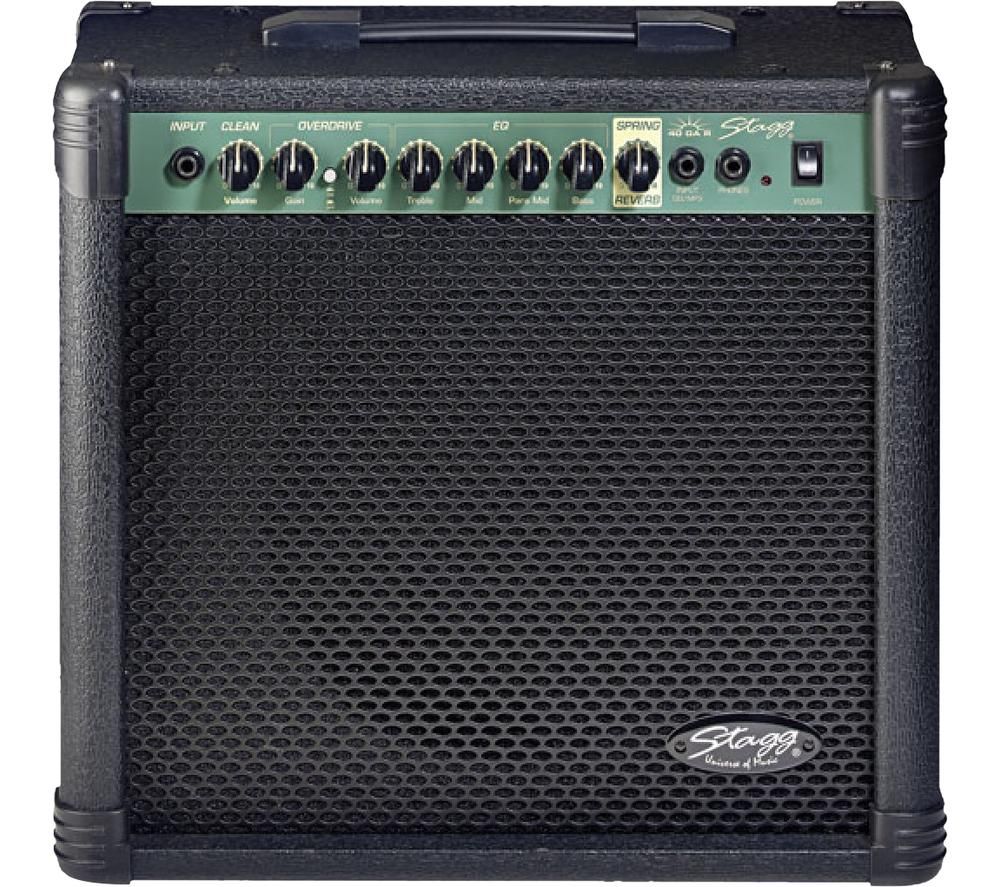 Buy STAGG 40W Electric Guitar Amplifier Black Free Delivery Currys