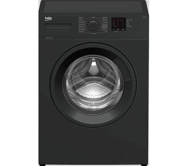Image of BEKO WTK74011A 7 kg 1400 Spin Washing Machine - Anthracite