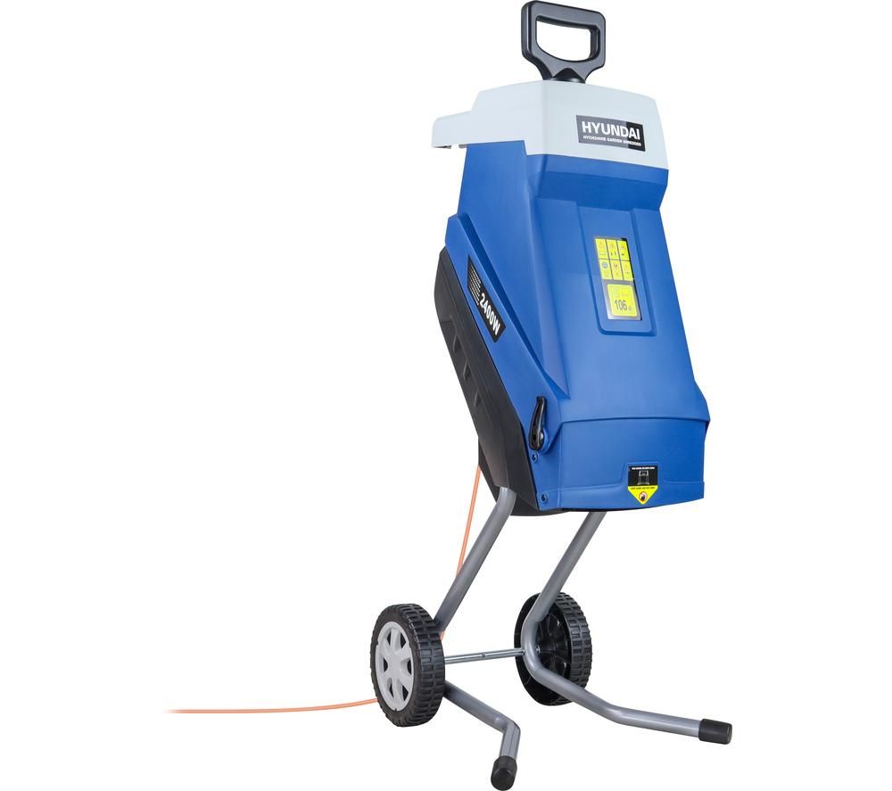 HYCH2400E Garden Shredder - Blue & Black