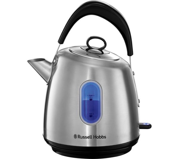 Russell Hobbs Stylevia 28130 Traditional Kettle Silver