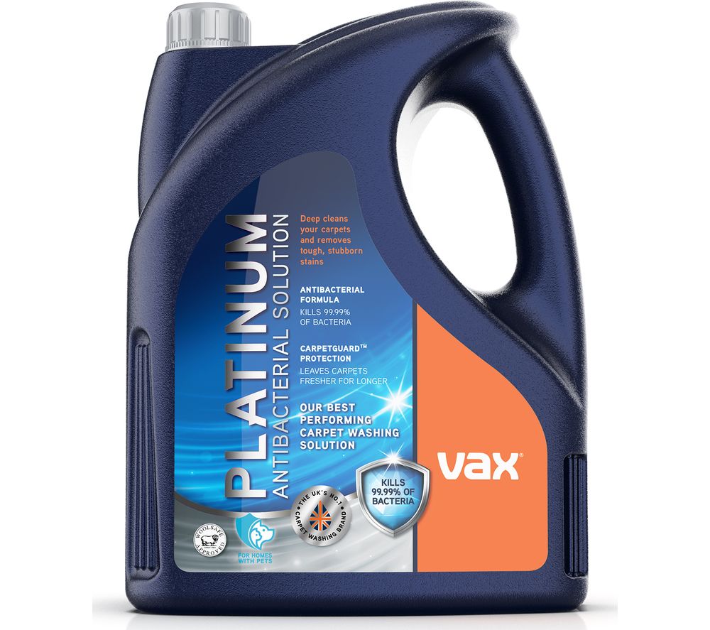 VAX Platinum Antibacterial Carpet Cleaning Solution