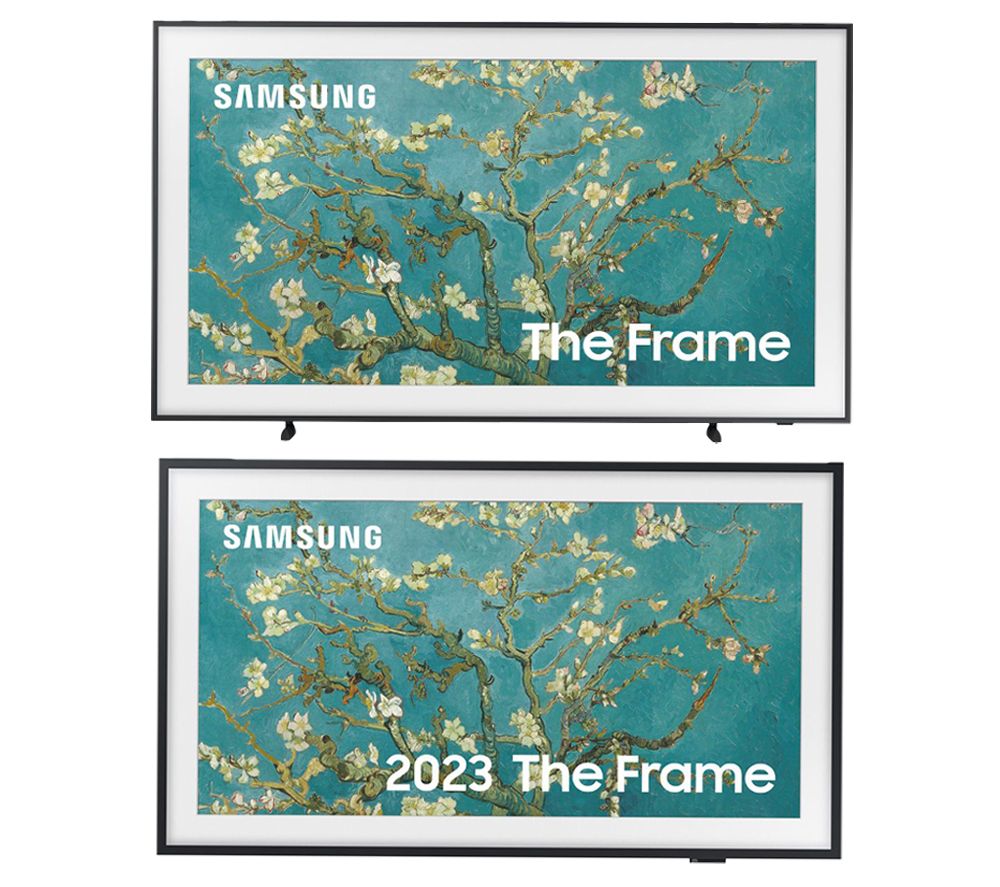 The Frame Art Mode QE75LS03BGUXXU 75" Smart 4K TV & The Frame Art Mode QE32LS03CBUXXU 32" Smart 4K TV Bundle