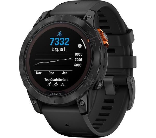 Garmin Fenix 7 Pro Solar Smart Watch Black 47 Mm
